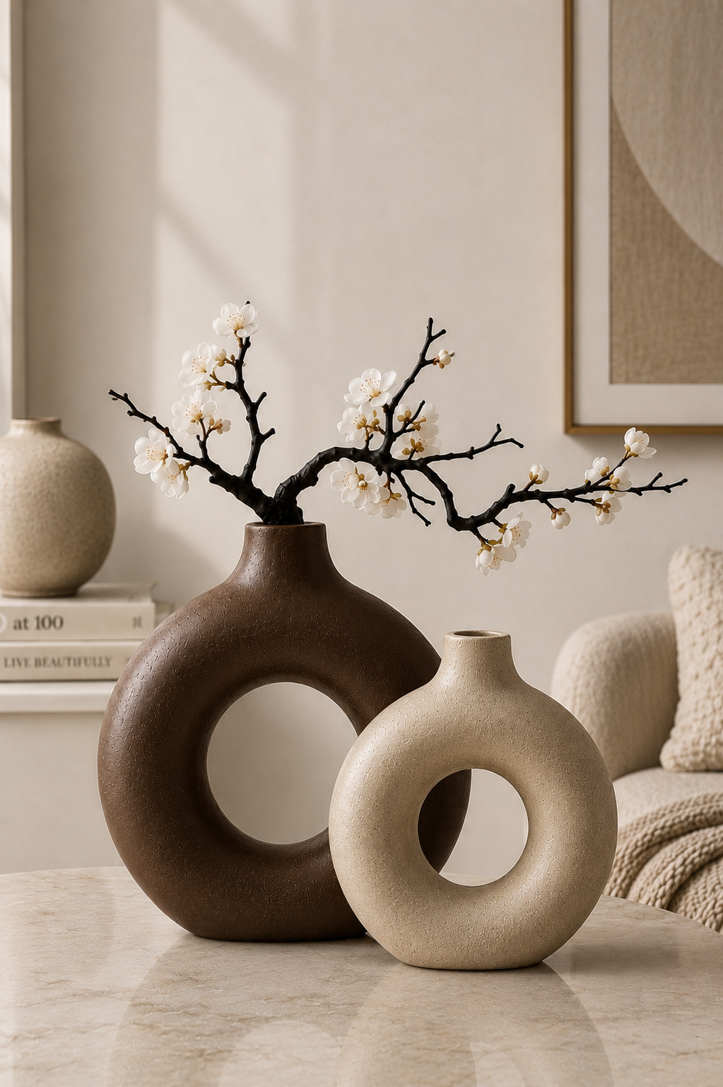 The Donut Duo Vase Set