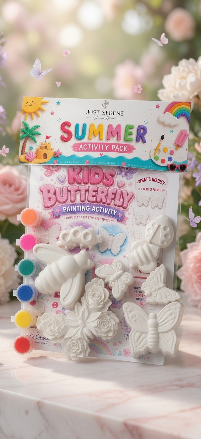 Papillon Butterfly Plaster Painting Kit for Kids