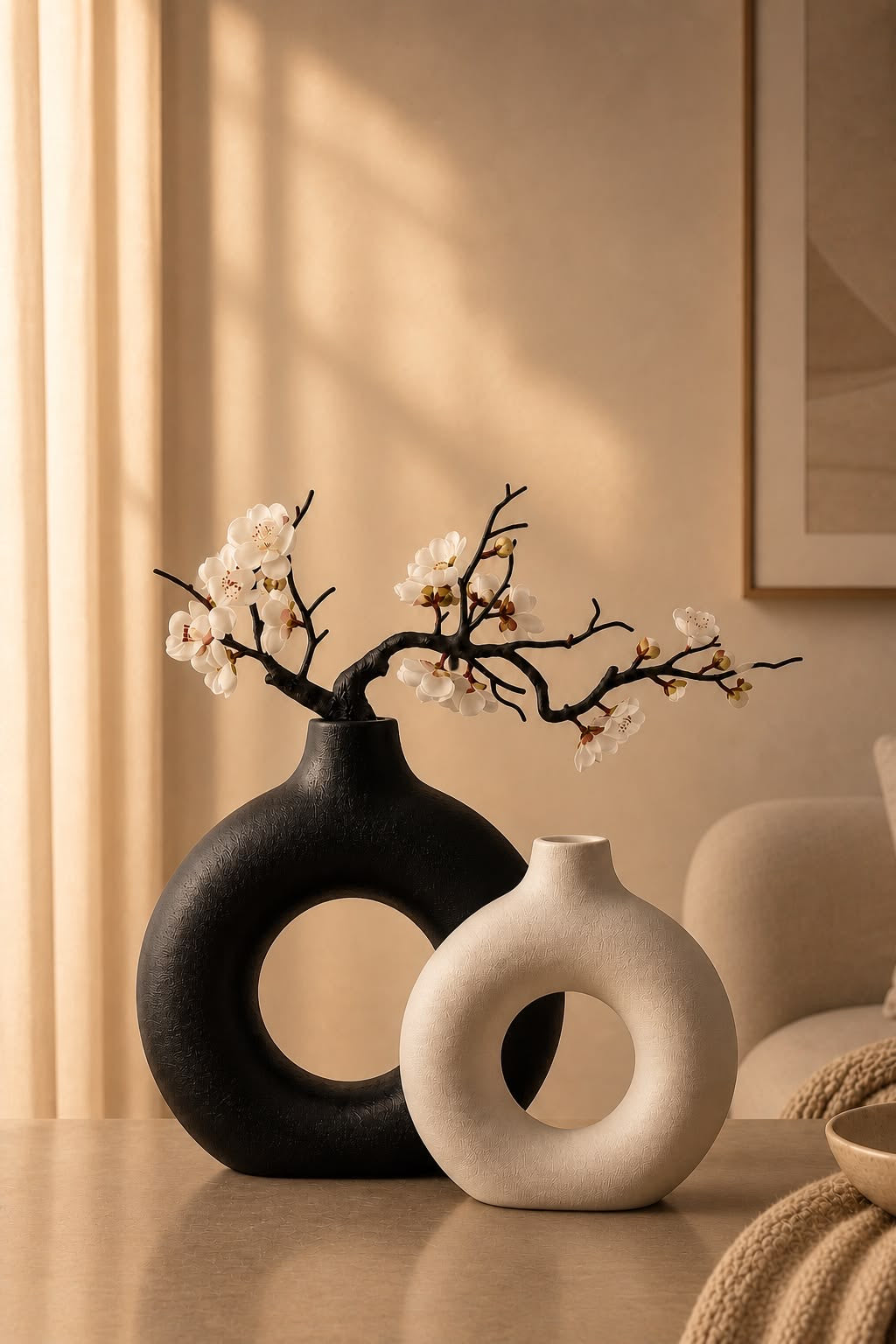 The Donut Duo Vase Set