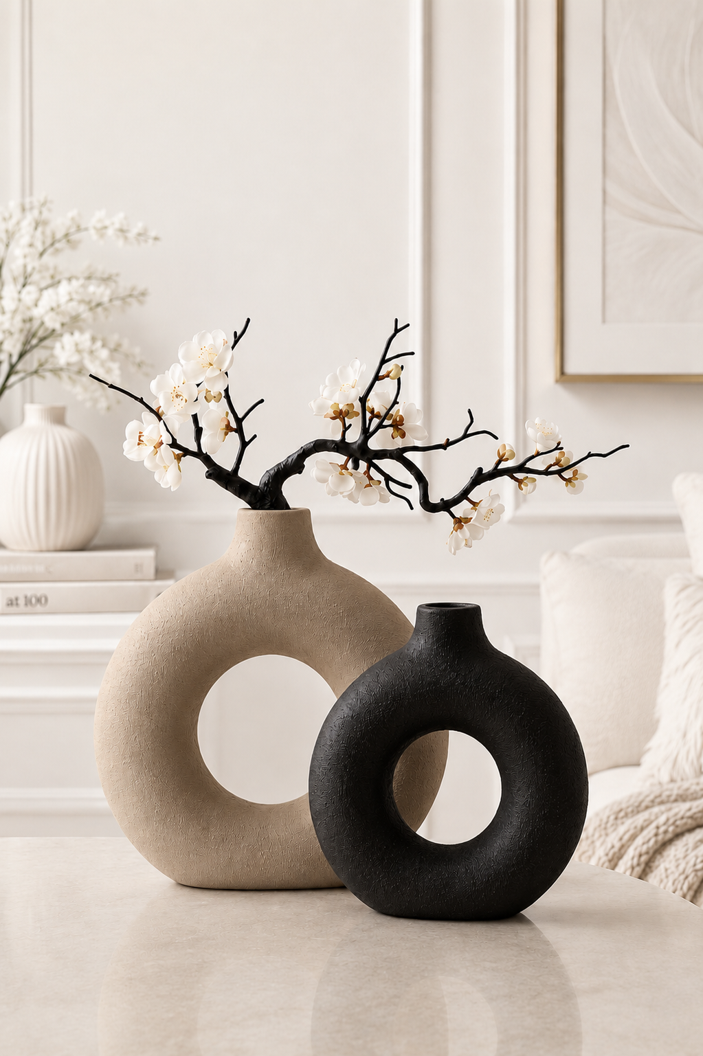The Donut Duo Vase Set