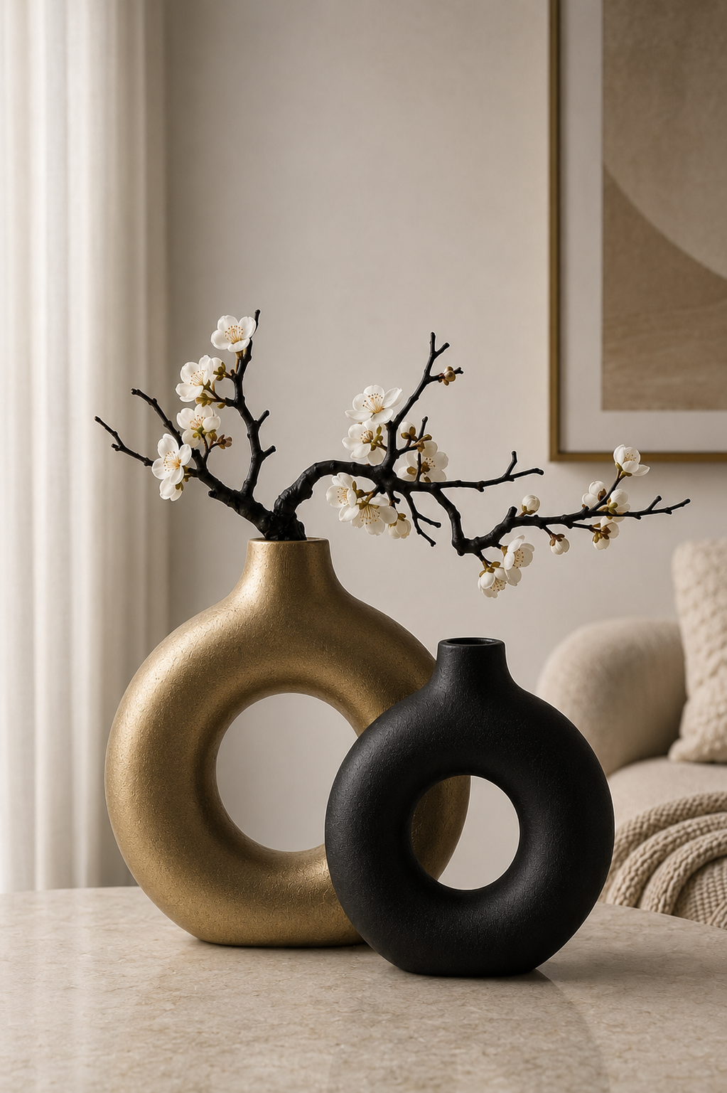 The Donut Duo Vase Set