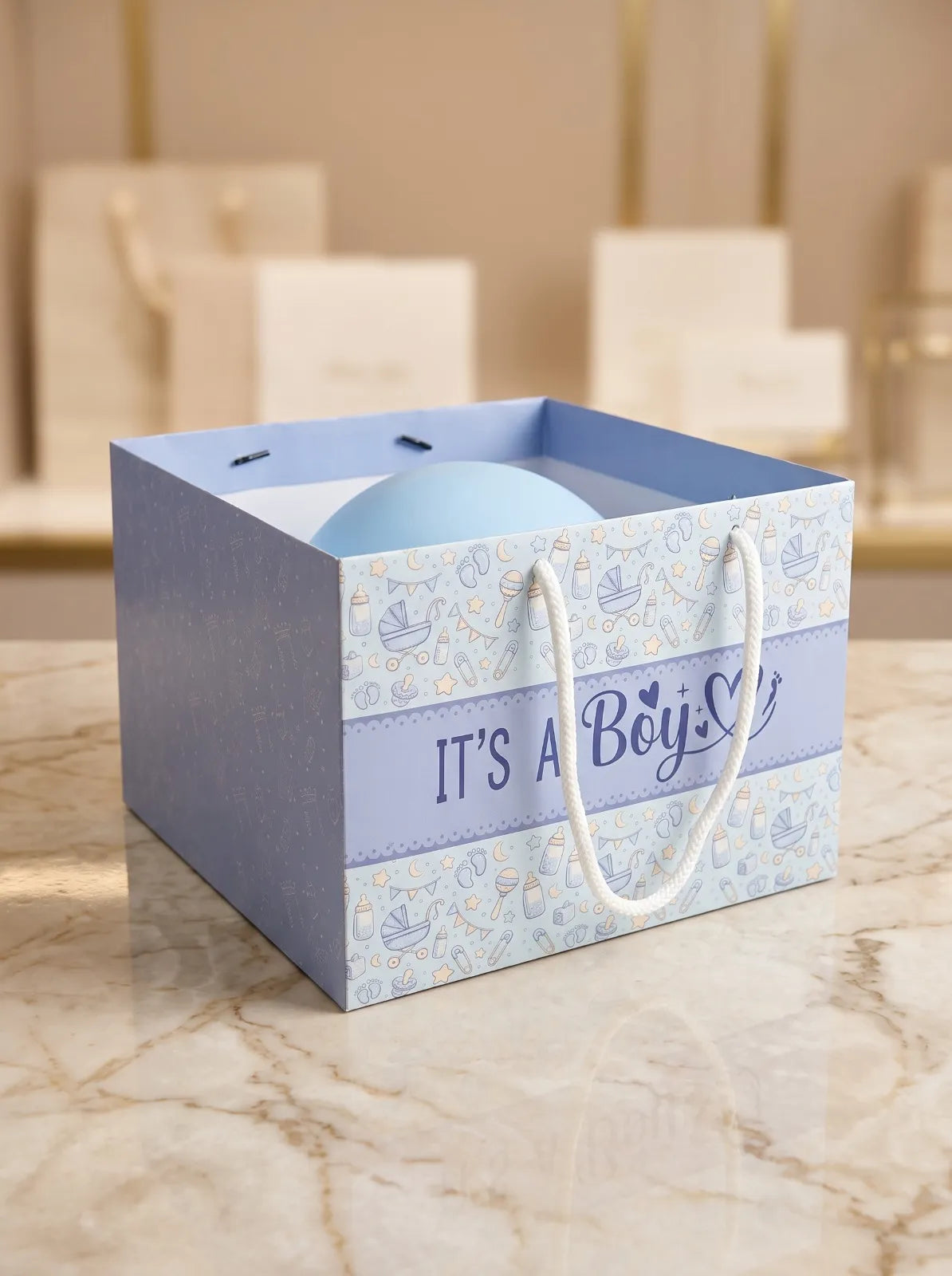 Baby Cot Sweet Box — Aqeeqah & Baby Shower Favors